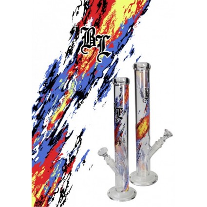 BL Glass Bong Flames